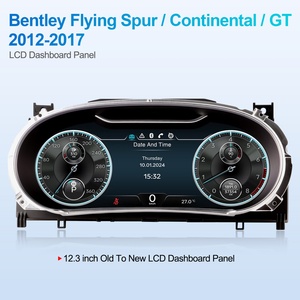 NaviHua - Pantalla LCD Digital de 12.3 Pulgadas de Nuevo Diseño para Bentley Continental GT Flying Spur 2012-2017, Panel Digital para Automóvil - Product Image 2
