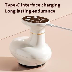 Compress Vibration Digital Display Scraping Massager Long Endurance <b>Cupping</b> Therapy Set Portable Vacuum Device - Product Image 3