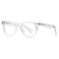 TYSD-LS028 Gafas Ópticas Cuadradas TR+CP Populares en Stock para Mujer, Monturas para Todo Tipo de Rostro con Inserto