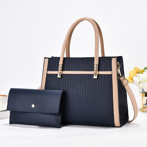 New Fashion Damen Handtaschen 2 Stück Luxus Leder Einkaufstaschen Set Trend Mode druck Damen Handtasche - Product Image 4