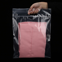 Sacs en plastique givré avec poignée, pour vêtements, t-shirt, Design personnalisé, unités