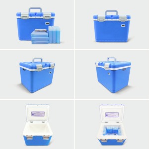 Xách tay 10L Ice Cooler hộp cách điện nhựa Cooler vaccine Cooler hộp - Product Image 6