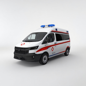 Ambulance médicale automatique à long châssis, véhicule de sauvetage d'urgence 120, sauvetage médical, ambulance de service médical - Product Image 1