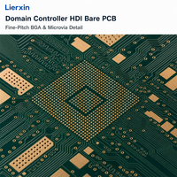 Contrôleur de domaine automobile Lierxin, carte PCB HDI multicouche pour l'électronique de cockpit et de conduite autonome