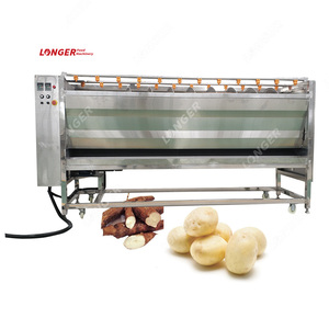 Rouleau manuel à éplucher et éplucher, pour application industrielle, racine, légumes, carottes, pommes de terre douces à vente - Product Image 5
