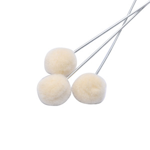 Cepillo de limpieza de armas Bohang con bola de lana, mango de acero inoxidable y presilla para colgar, para mantenimiento de armas de fuego y limpieza de tubos. - Product Image 3