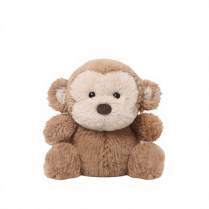 <span class=keywords><strong>Peluche</strong></span> de Mono de la Serie Zhuoqu Douding, Muñeco de <span class=keywords><strong>Peluche</strong></span>, Almohada, Regalo de Cumpleaños Unisex, Poliéster, Algodón PP, 11-30cm, para Dormir - Product Image 1