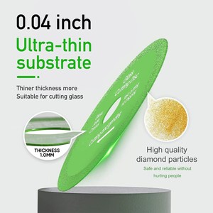 Disque de coupe en verre pour meuleuse d'angle, lame diamantée professionnelle - Product Image 4