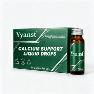 Compléments alimentaires liquides à base de plantes pour le soutien du calcium, marque privée OEM, favorisent la maintenance osseuse, le confort articulaire et le bien-être, formule personnalisée - Product Image 1