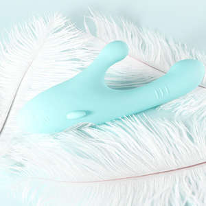 Masturbador Feminino Adulto com Funções de Massagem AV, Vibrador de Silicone Macio, 100% à Prova d'Água IPX7, Recarregável via USB, Azul 8 - Product Image 2