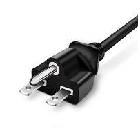 Linoya cable de alimentación 3 Prong Reino Unido enchufe BS 1363 IEC60320 C13 conector de ordenador portátil/impresora de cable de alimentación