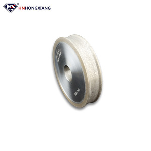 Rueda de borde plano de diamante para desbarbado de vidrio para molienda de vidrio - Product Image 5