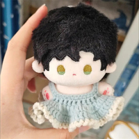 Poupée en peluche de coton de 10cm personnalisée OEM n'importe quel personnage Anime KPOP JPOP Idol Vtuber personne OC dans une peluche de taille de paume