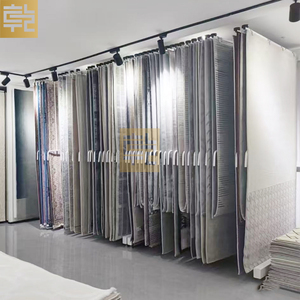 Nhà máy nóng bán miễn phí đứng kim loại vải thảm thảm hiển thị giá đứng khu vực rộng lớn treo cho cửa hàng sử dụng - Product Image 3