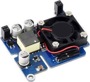 HAT PoE (Power over Ethernet) para Raspberry <span class=keywords><strong>Pi</strong></span> 4B/3B, Compatible con IEEE 802.3af, Salida de CC de 5V 2.5A, Ventilador de Refrigeración Integrado, Serie A9 Modelo D - Product Image 2