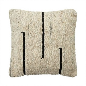 Luxury Boho Outdoor Wool Cushion Cover Hot Selling Unique Handwoven Decorative <b>Throw</b> Pillow with Vintage Pattern - Product Image 1