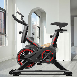 <span class=keywords><strong>Vélo</strong></span> de spinning d'intérieur en acier de haute qualité, pliable, résistance magnétique réglable, design silencieux, entraînement cardio à domicile (unisexe) - Product Image 6