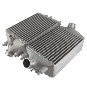 Twin Racing Radiators Intercooler Kit for Porsche 911 Turbo 991 Turbo S 2014-2019 Model - Product Image 1