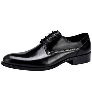 2026 Top Luxury Designer Factory Price Luxury New Italian Stylish Handmade Genuine Leather Mens Oxford Dress Shoes - Product Image 2