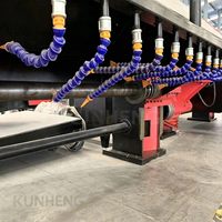 Trancheuse à pierre multi-lames entièrement automatique de type pont pour la fabrication de bordures de routes