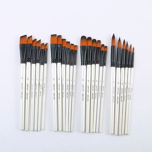 6pcs Professional Art <b>Paint</b> Brush <b>Set</b> Watercolor Acrylic Oil Painting Brush Arts Supplies - Product Image 2