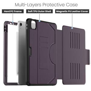 Funda Protectora Multifuncional Magnética con Soporte Ajustable para Tablet <span class=keywords><strong>iPad</strong></span> 10.9 Air4 (2020)/Air5 (2022) de TPU - Product Image 4