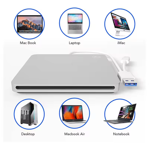 Portable extensible et hors du mode de stockage graveur de cd graveurs lecteur optique USB lecteur <span class=keywords><strong>DVD</strong></span> externe lecteur de carte lecteur - Product Image 4