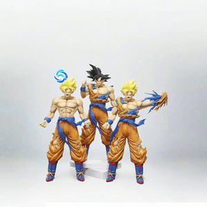 Фигурка Дайзеро Вегито «Огненный удар», большая, в коробке, аниме-декор, игрушка, желто-черная голова, из смолы - Product Image 3