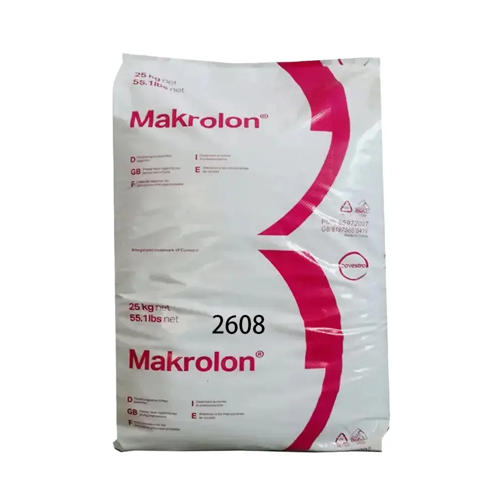 ETO ve buhar sterilizasyonu için uygun tıbbi cihazlar için şeffaf plastik Grangules Covestro Makrolon 2608 polikarbonat