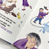 Impression de livres à couverture rigide personnalisés Imprimante de livres à couverture rigide pour enfants en Chine