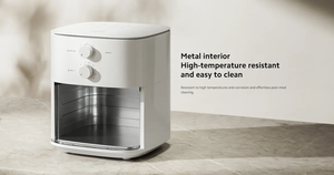 Xiao <span class=keywords><strong>Mi</strong></span> Air Fryer <span class=keywords><strong>Essential</strong></span> 6L Plastique électrique carré moderne pour usage domestique et hôtelier - Product Image 6