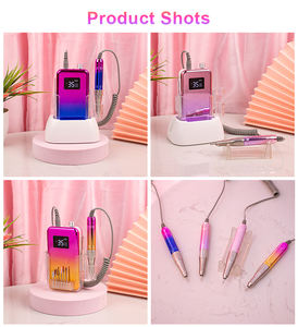 Perceuse à ongles Portable à moteur sans balais professionnel Rechargeable électrique 35000 tr/min - Product Image 5