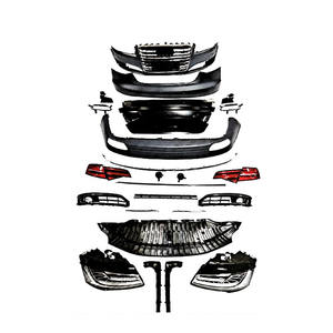TYPY pour Audi A8 D4 2011-2014 Torefit <span class=keywords><strong>DAPA</strong></span> W12 Kit de carrosserie pare-chocs avant et arrière pour feux automatiques - Product Image 6