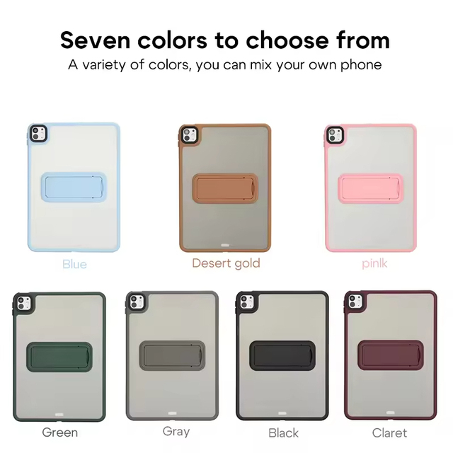 Heybingo Transparent Silicon Protective Case for iPad Pro 11 Anti-Drop TPU Four Corner Airbag Tablet Cover