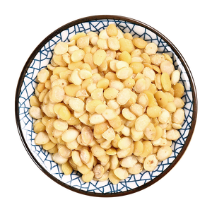 Lentejas Blancas Auténticas Premium de Grano Grueso, Tostadas al Vapor, para Sopa, Papilla y Nutrición del Estómago - Product Image 1