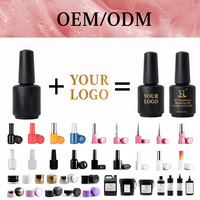 Gel Blooming HS OEM Personnalisé 15ml Soak Off UV LED Sans HEMA ni TPO Conforme aux Normes UE Vernis Gel Blossom pour Manucure Professionnelle