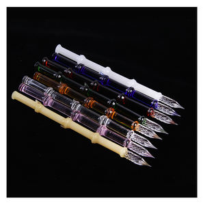 Stylo en verre <span class=keywords><strong>de</strong></span> <span class=keywords><strong>bambou</strong></span> avec <span class=keywords><strong>encre</strong></span> Set <span class=keywords><strong>de</strong></span> cadeaux <span class=keywords><strong>de</strong></span> Noël Stylo à tremper pour le <span class=keywords><strong>dessin</strong></span> - Product Image 3