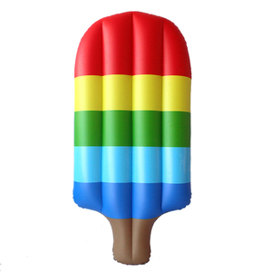 Şişme havuz yüzen eğlenceli plaj dondurma yüzen sal eğlenceli çocuklar yüzme parti oyuncakları gökkuşağı yaz havuzu şamandıra salonu sal - Product Image 5