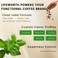 Café Keto Instantané à Marque Blanche, Goût Neutre, Poudre de Remplacement de Repas Minceur, Qualité Supérieure, Boîte Santé