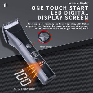 <span class=keywords><strong>Kemei</strong></span> Hombres Máquina de afeitar de corte de pelo eléctrico Cortadora de peluquero Recortadora de pelo de los hombres Juego de recortadora de pelo de la Km-257 - Product Image 6