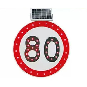 Đường cao tốc năng lượng mặt trời dấu hiệu giao thông bát giác LED nhấp nháy dừng ánh sáng không thấm nước IP68 năng lượng hiệu quả cảnh báo dấu hiệu - Product Image 4