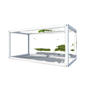 Có thể tháo rời Modular thép đúc sẵn nhà khung mở rộng 10ft 20ft phòng khách vận chuyển <span class=keywords><strong>container</strong></span> nhà khung - Product Image 2