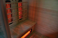 Panneaux de sauna infrarouge intelligents en fibre de carbone 200W 300X400 Panneaux chauffants de plafond à faible émf pour sauna