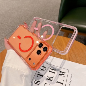 Funda Magnética Transparente para iPhone 17 Pro Max, Antigolpes, de TPU y PU, con Esquinas Reforzadas - Product Image 4