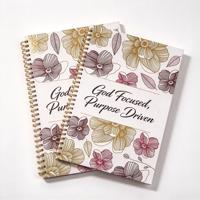 Carnet de notes personnalisé pour l'étude biblique, couverture rigide, spirale, papier écologique, impression personnalisée, notes sur les Écritures chrétiennes