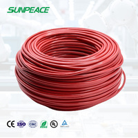 1MW 10MW DC PV Cable solar fotovoltaico 4mm2 Cable de cobre estañado 1500V 1000V para paneles solares aéreos marinos Aislamiento de goma