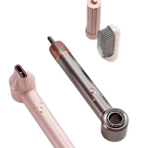 Multi Styler Hair Dryer Set With Ionic Technology And Rotary Nozzle For Curling Straightening - Product Image 1