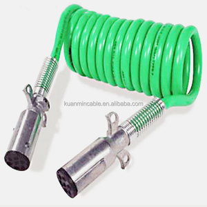 Горячая продажа 7 core прицеп трактор автомобиль EBS со спиральным кабелем автомобиля аксессуары и запчасти к ним силовые кабели Электрический провод - Product Image 3