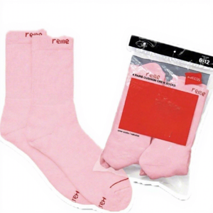 ถุงเท้าฮาน ครูว์สีชมพู 4 คู่ ไซส์ 6-12 ถุงเท้าผู้หญิง - Product Image 1