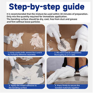 Adhesivo Epoxi de Dos Componentes de Curado Estructural para la Unión de Ladrillos, Hormigón y Arcilla en la Construcción - Product Image 2